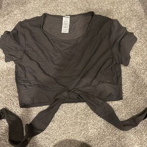 Alphalete Tie-around Crop Too